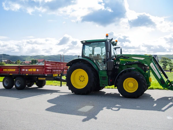 Traktor med henger